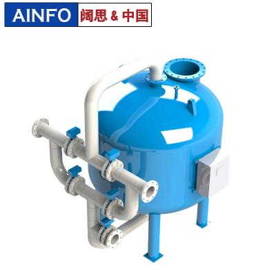 1．用于要求出水濁度≤5mg/L 能符合飲用水質標準的工業用水、生活用水及市政給水 系統； 2．工業污水中的懸浮物、固體物的去除； 3．可用作離子交換法軟化、除鹽系統中的預處理設備，對水質要求不高的工業給水的粗過濾設備； 以及用在游泳池循環處理系統、冷卻循環水凈化系統等。