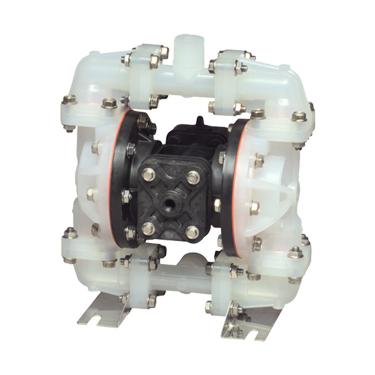 勝佰德氣動隔膜泵 工程塑料S15系列非金屬泵 工業水處理管道泵