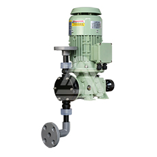 LK系列有多種泵型及配套電機(jī)供用戶選擇，可滿足添加量的不同要求。用戶還可以根據(jù)輸送的介質(zhì)，從7種材質(zhì)組合中選擇最合適的材質(zhì)。