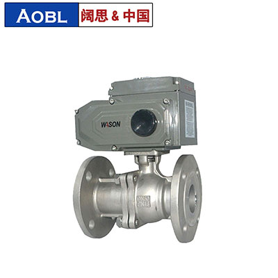 不銹鋼球閥，法蘭球閥，國(guó)產(chǎn)AOBL電動(dòng)球閥-上海闊思電子有限公司官網(wǎng)