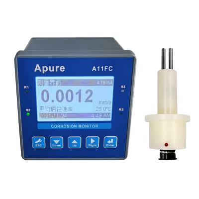 【Apure】腐蝕率儀A11FC在線平均腐蝕速率控制器臺(tái)式工業(yè)腐蝕監(jiān)測(cè)儀